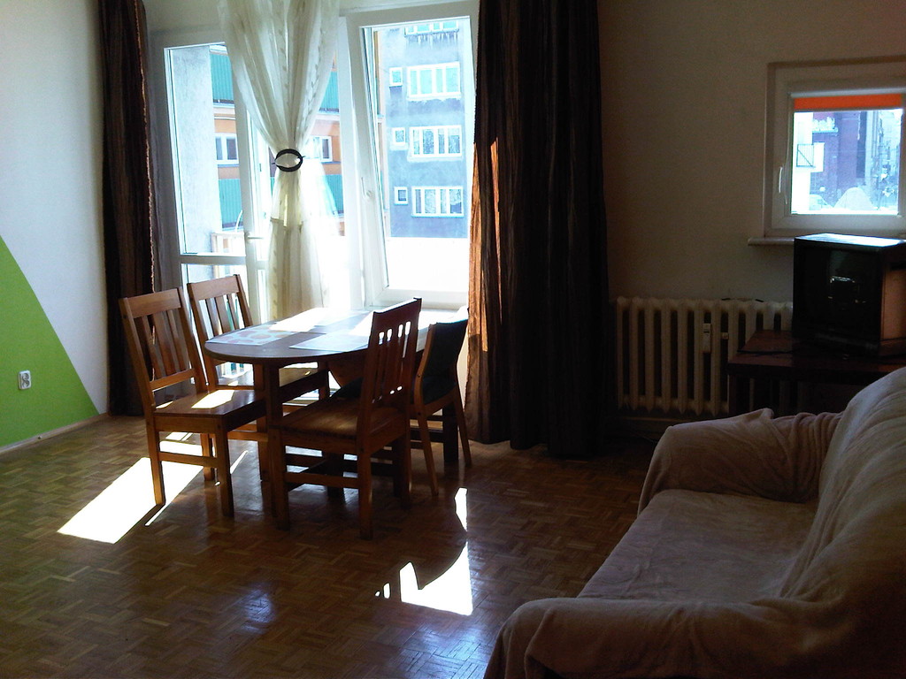 One bedroom large apartment in Wroclaw Poland main city Flat rent Wroclaw