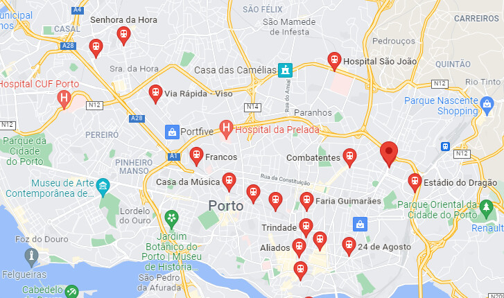 Os bairros melhores onde viver no Porto