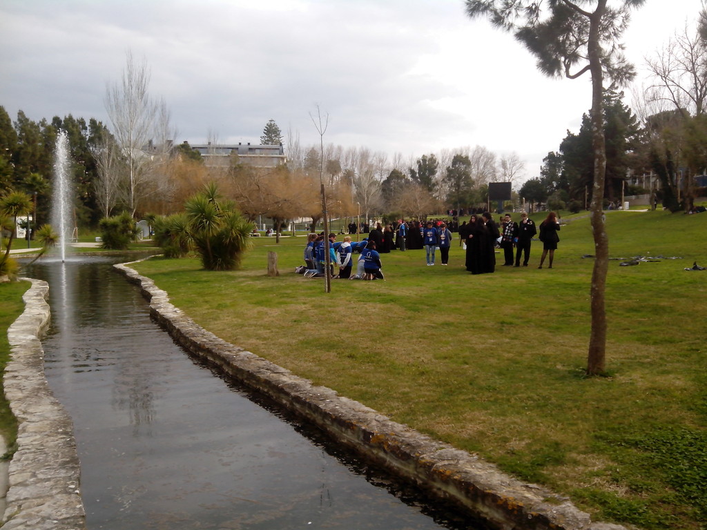 en el parque se esta muy bien