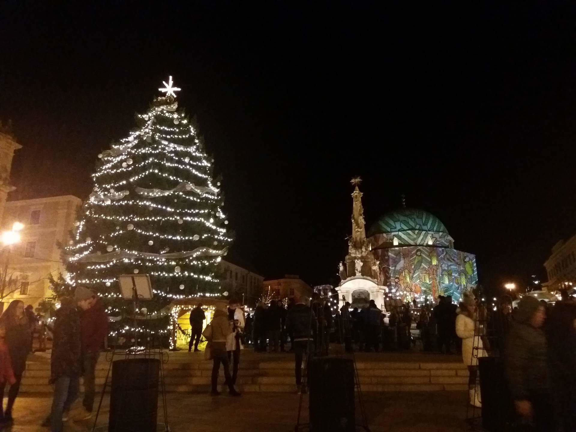 Party in city center