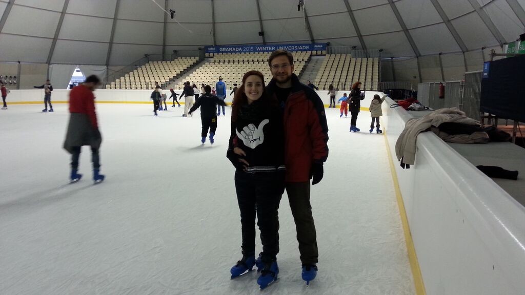 Patinaje sobre hielo en Palacio de Deportes