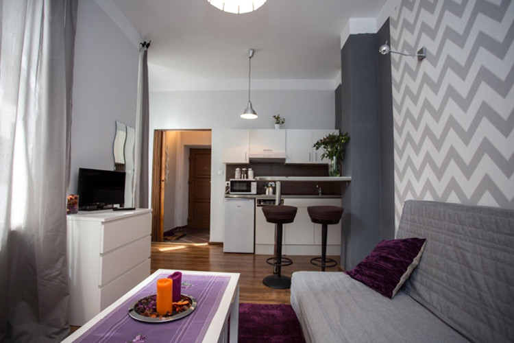 Quiet Upscale Studio in the Krakow Center Rent studios Krakow