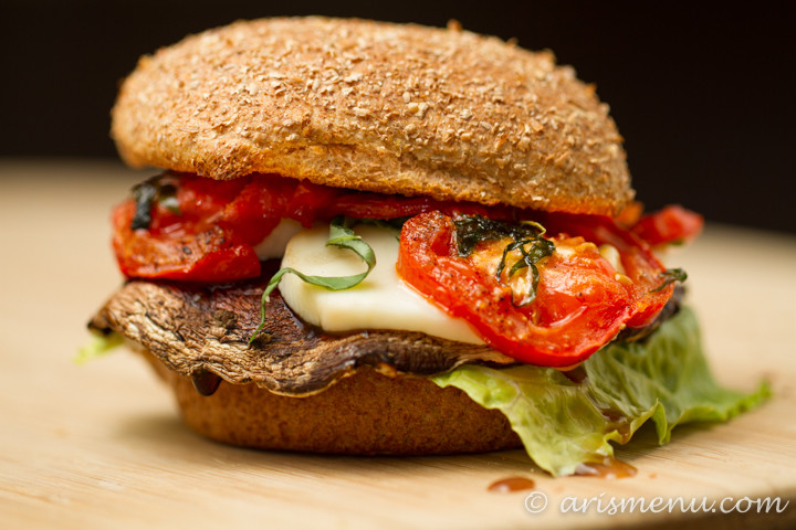 really-tasty-homemade-burger-vegetarian-