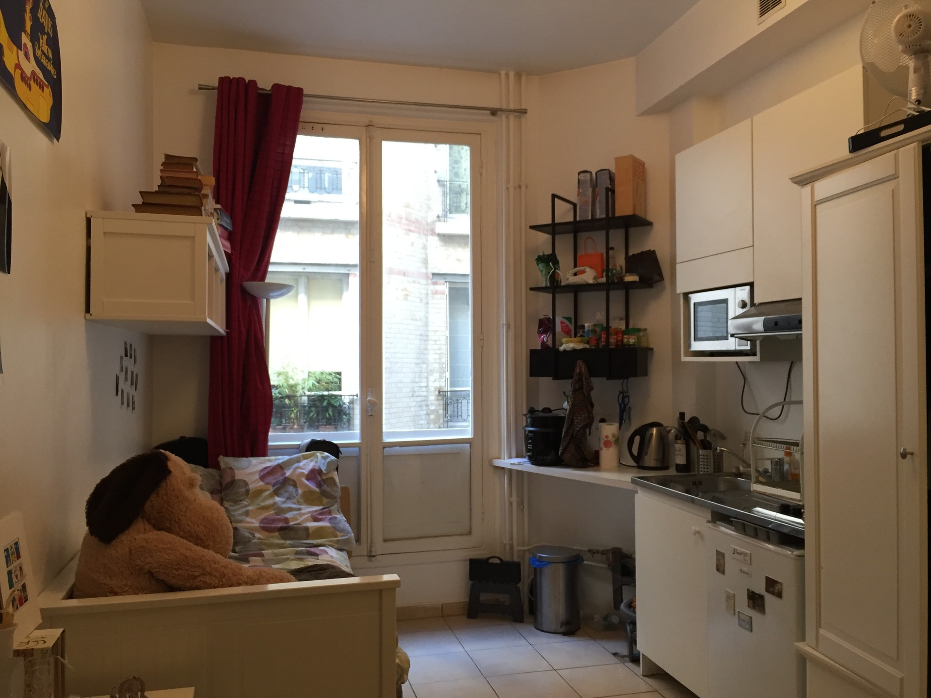 3 Rue Théodore De Banville 75017 Paris Récent & furnished studio for small rent and babysitt | Rent studios Paris