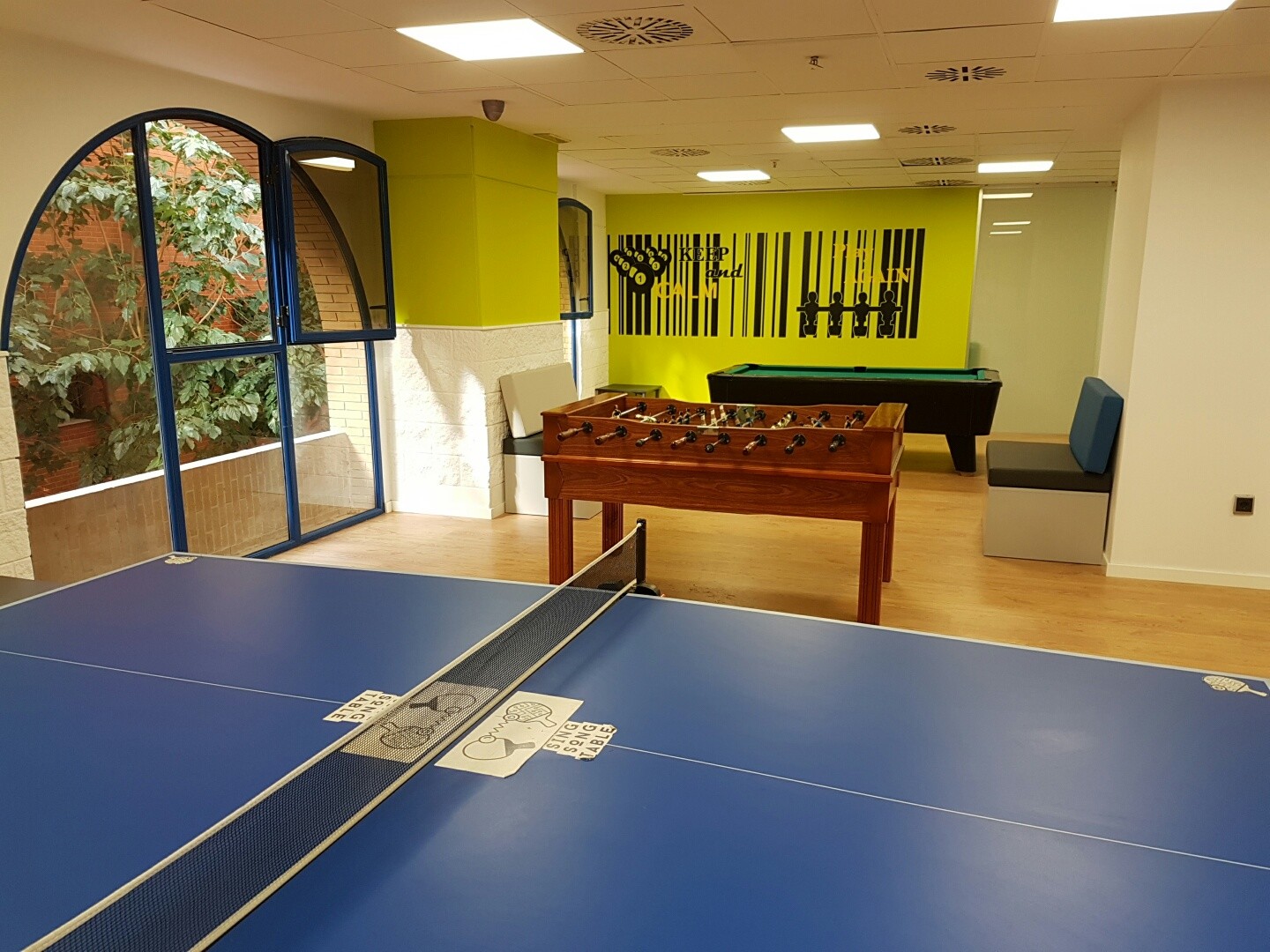 Albergue Juvenil Colegio Mayor Galileo Galilei en pleno corazón de la