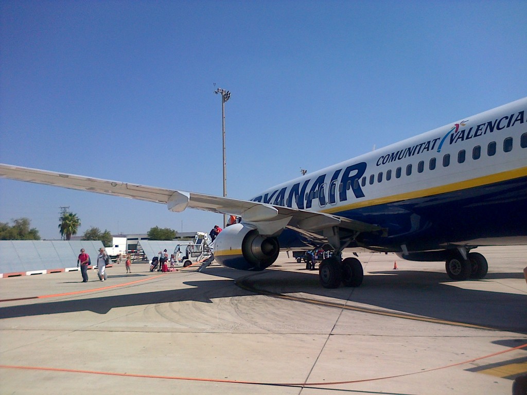 Ryanair in sevilla