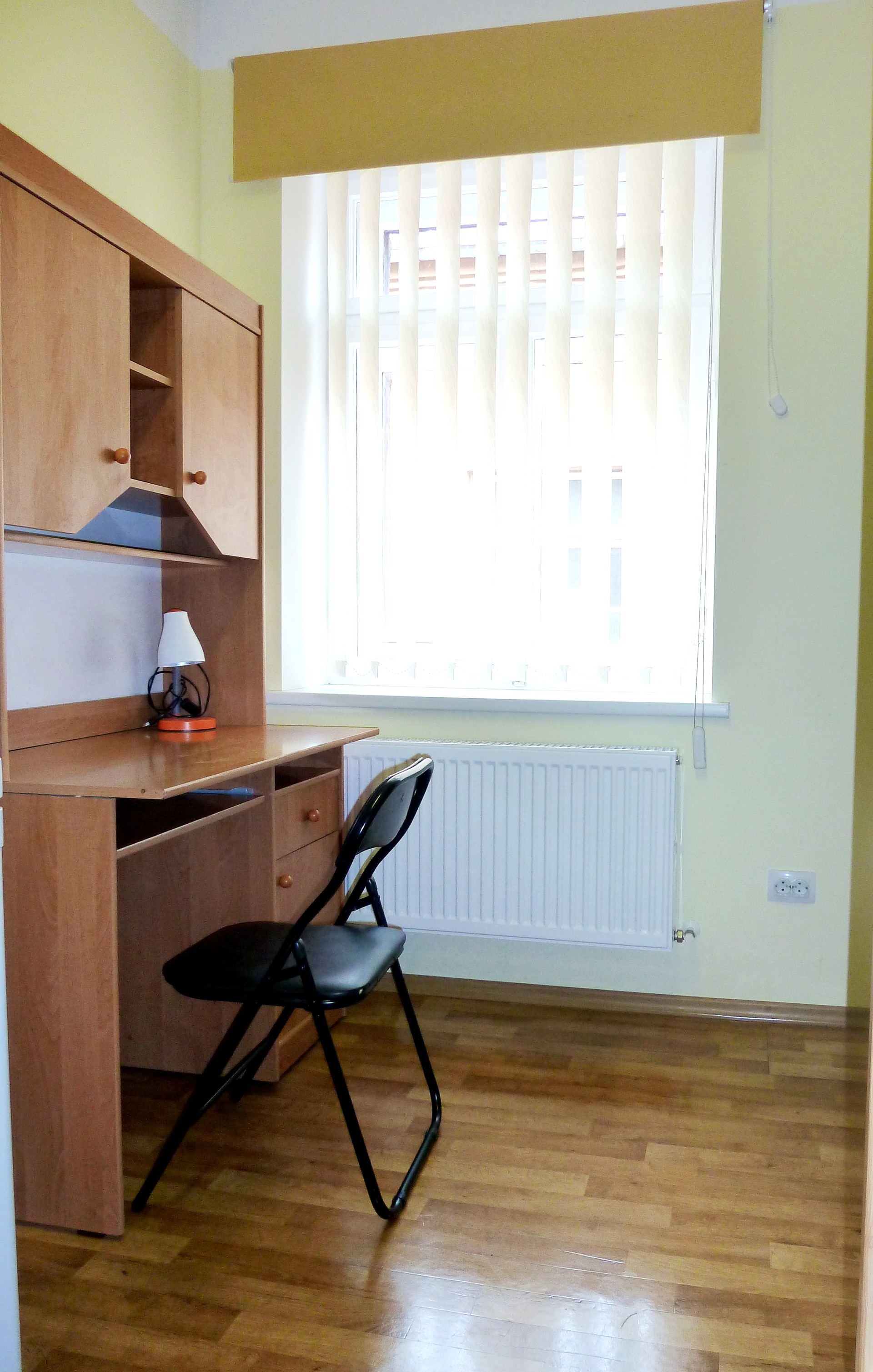 Separate Room Studio Riga Centre No Shower Bed Lines Utility