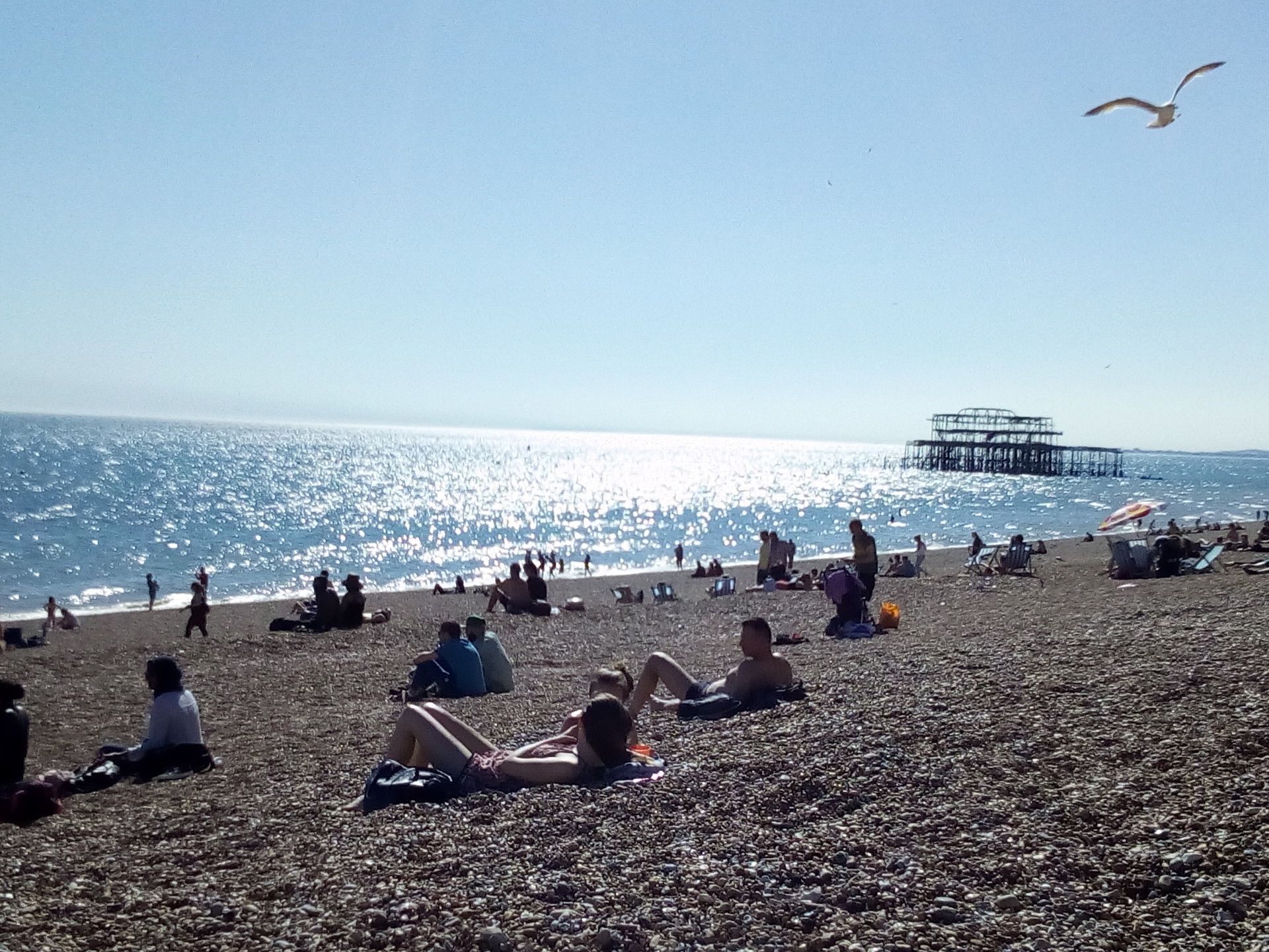 Sol en Brighton.
