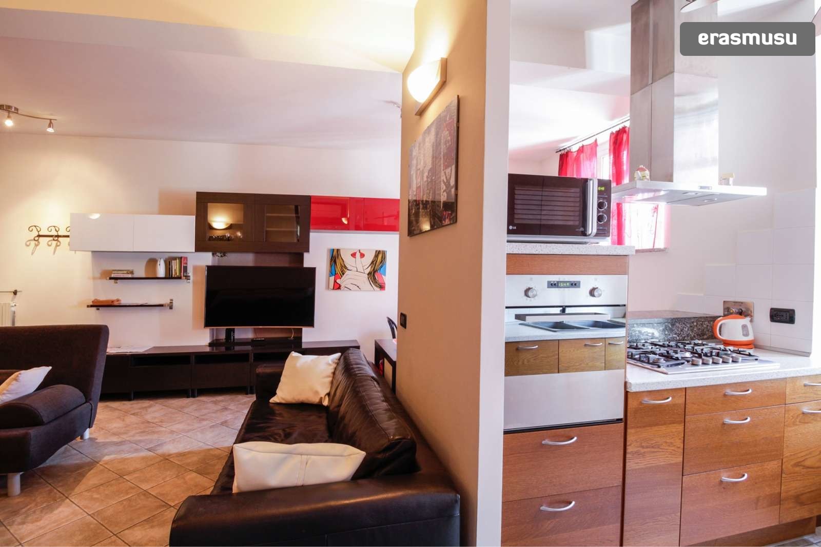 Spacious 1bedroom apartment for rent in Turin City Center Flat rent