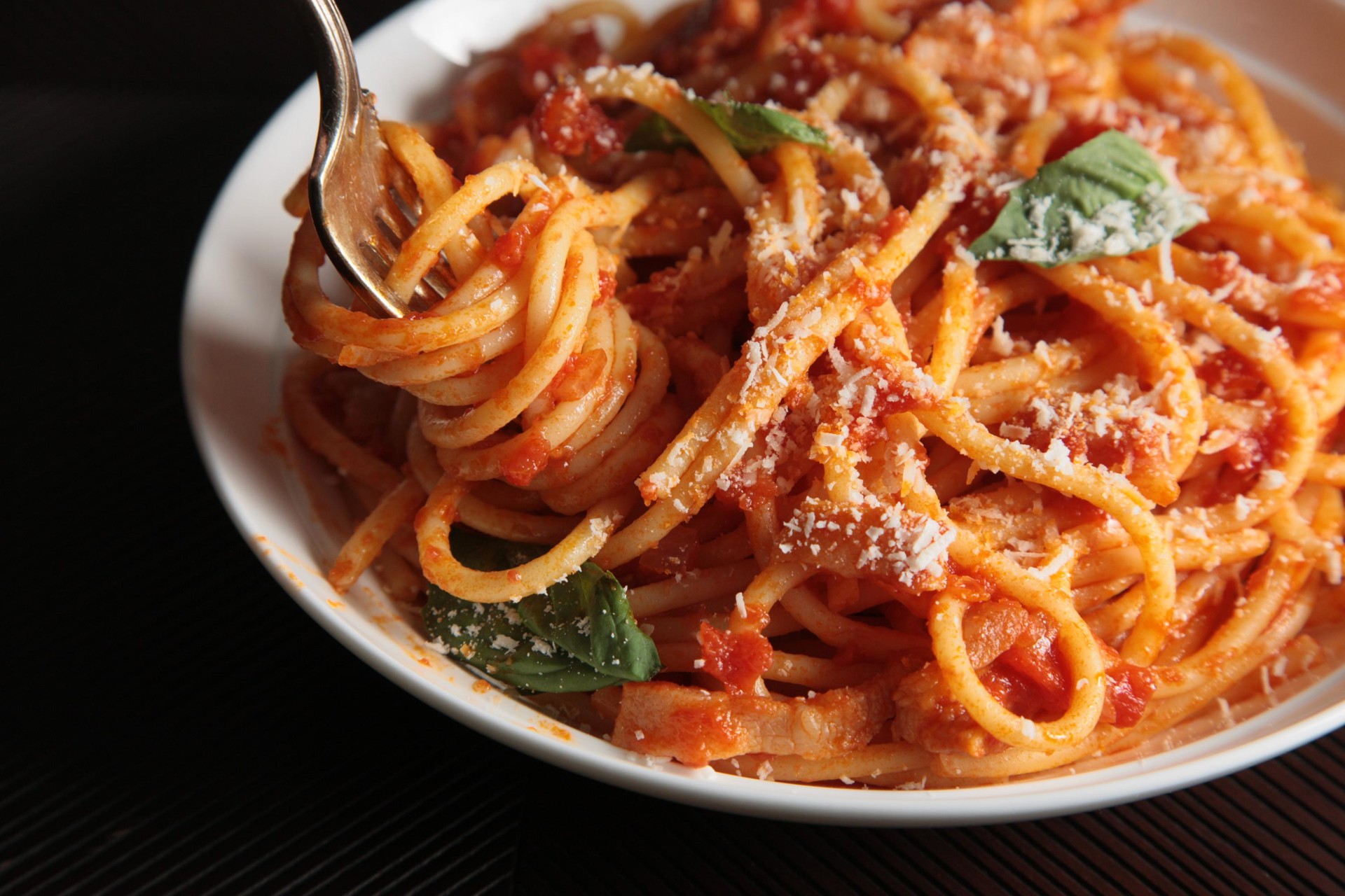 Spaghetti all'Amatriciana | Recetas Erasmus