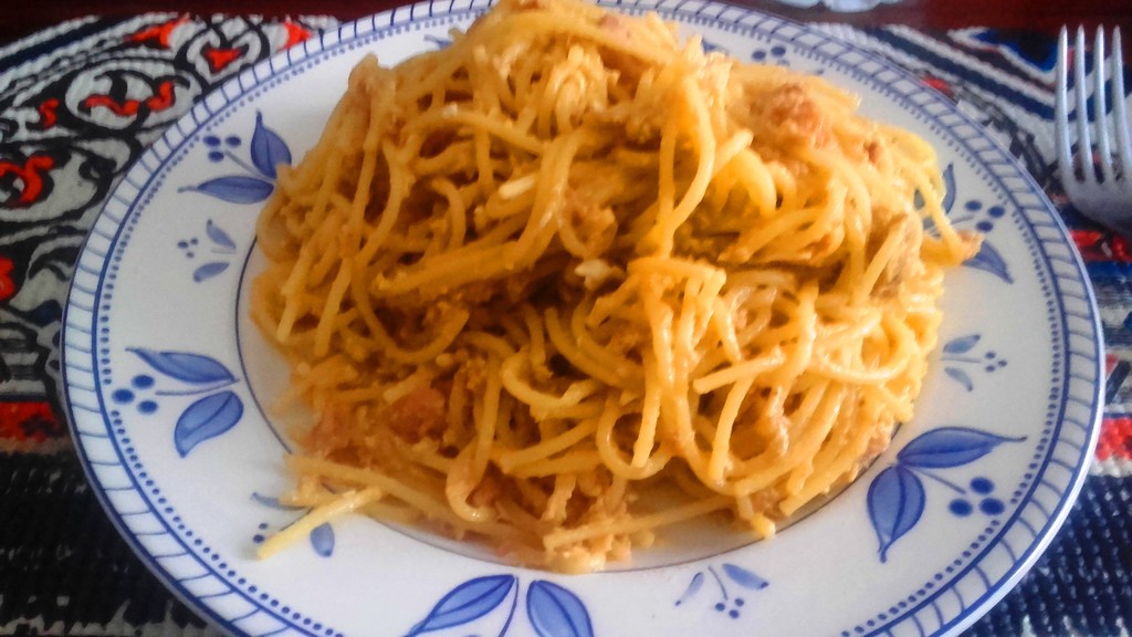 Spaghetti with tuna | Erasmus recipes