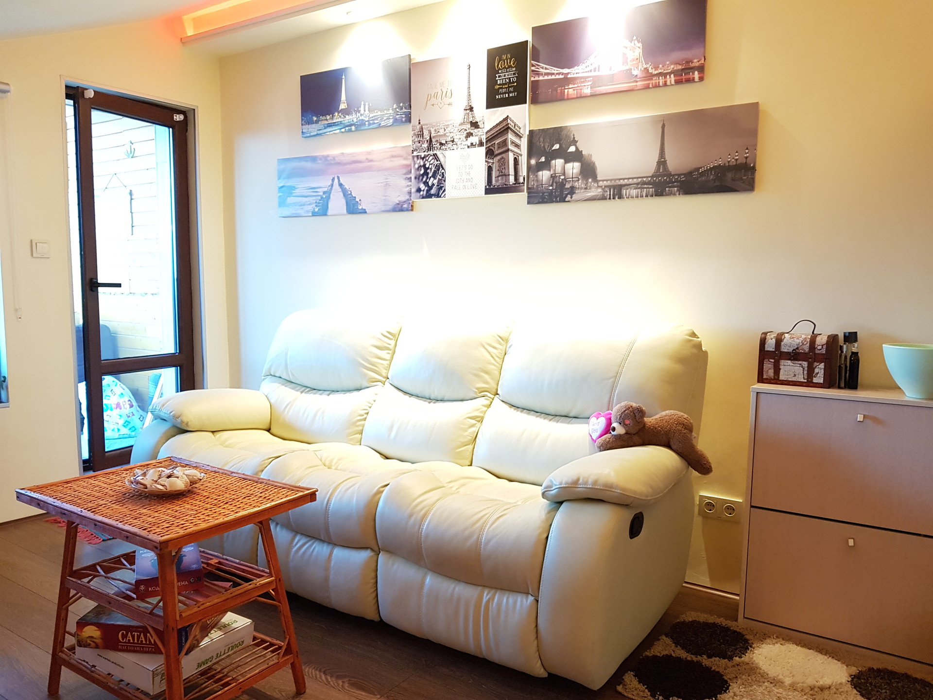 Studio apartment with incredible sea view in the top center Rent