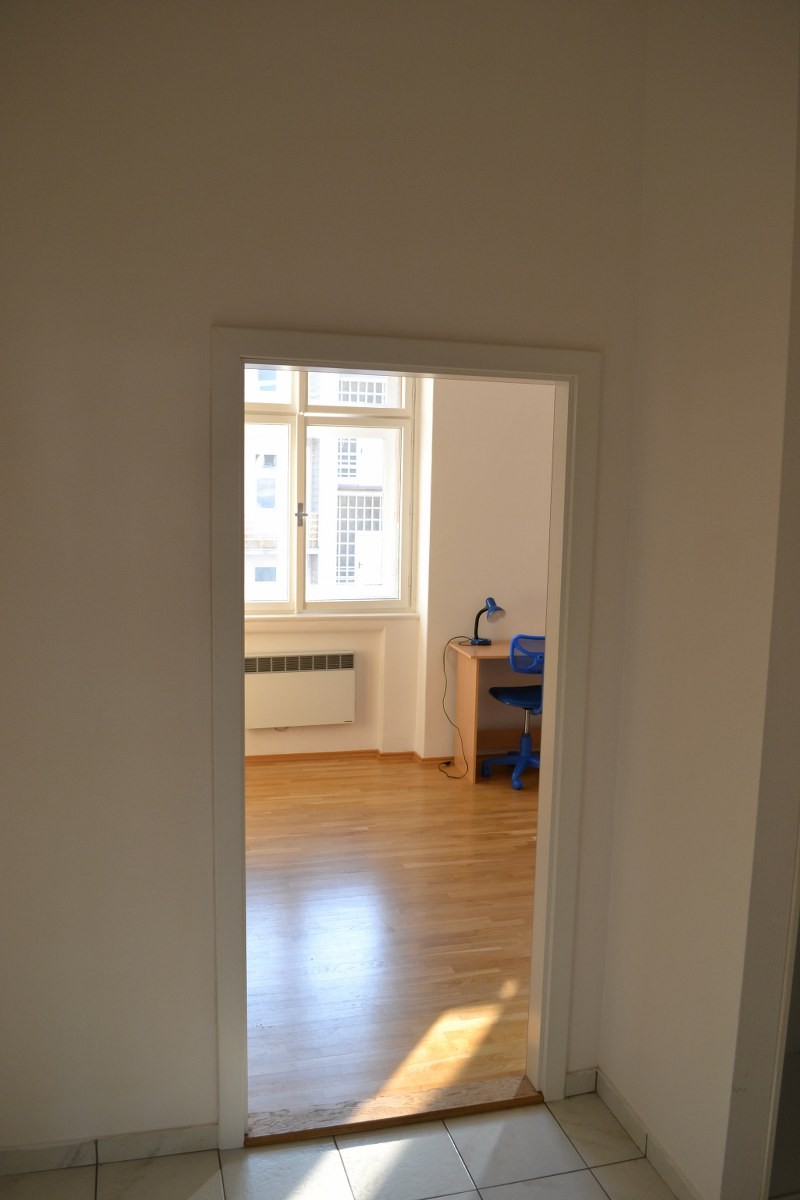 Sunny large room in 120 square meters apartment at Prague 2 Vinohrady