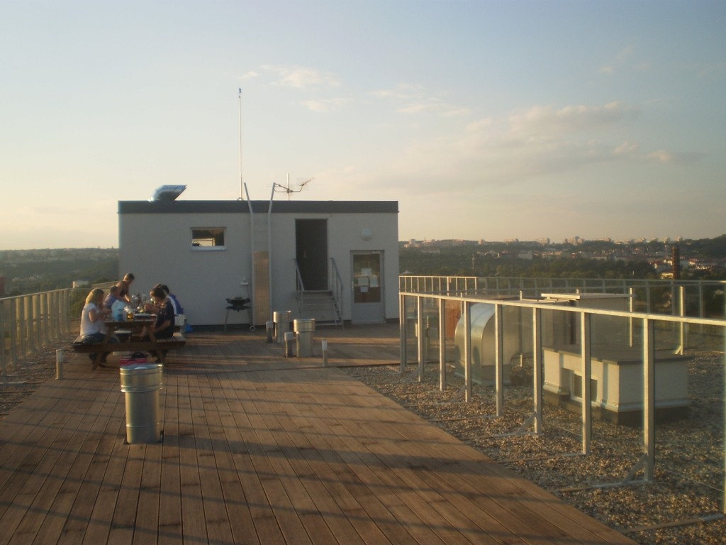 Sunny studio in new building "Molakova Residence",Prague with gym