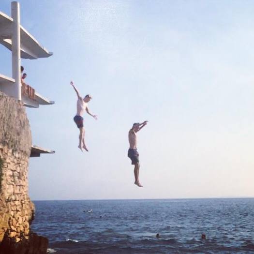 Take the jump. Nice, France