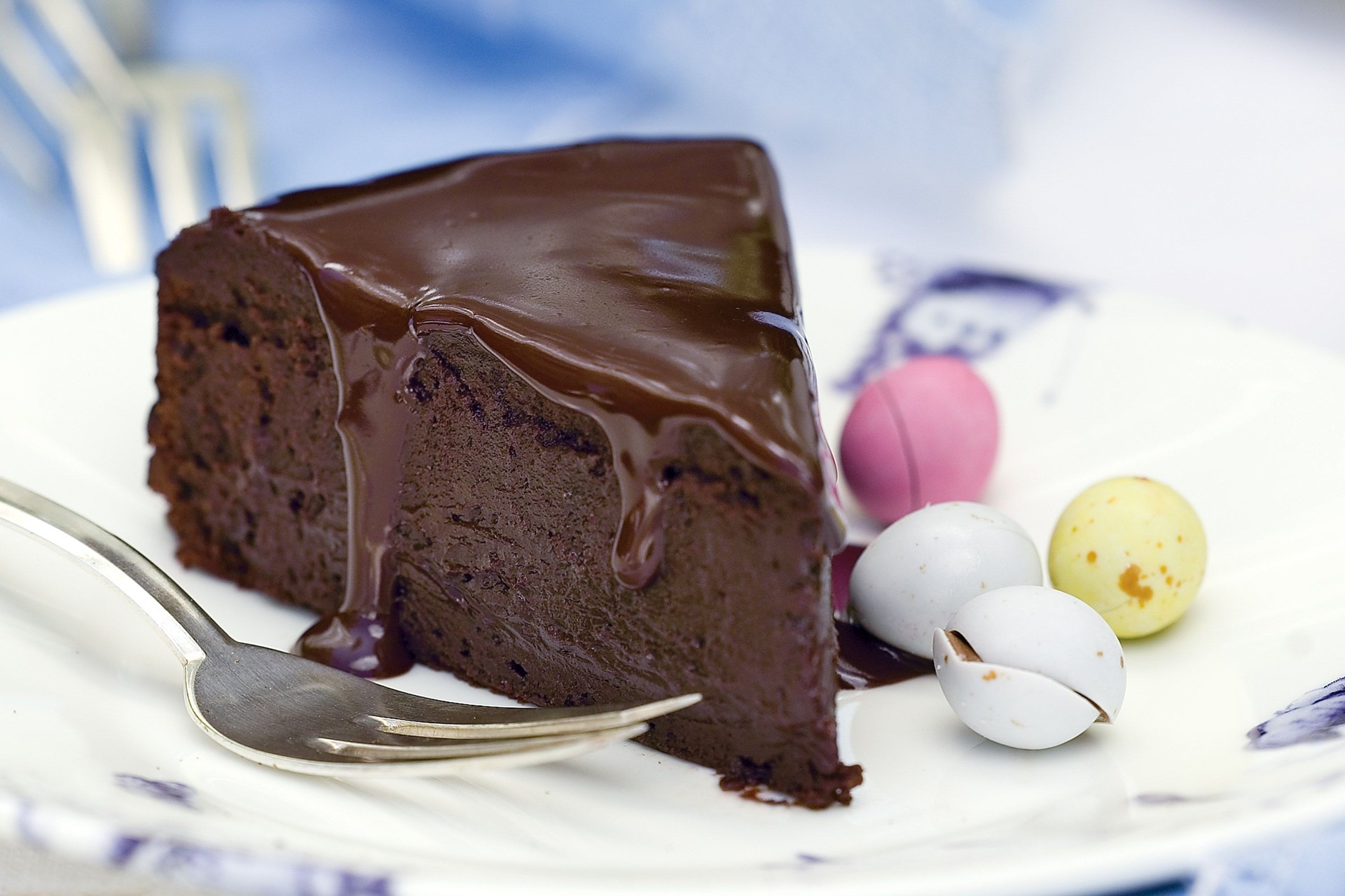 Tarta de chocolate con ganache | Recetas Erasmus