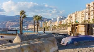 The beach in Almeria 