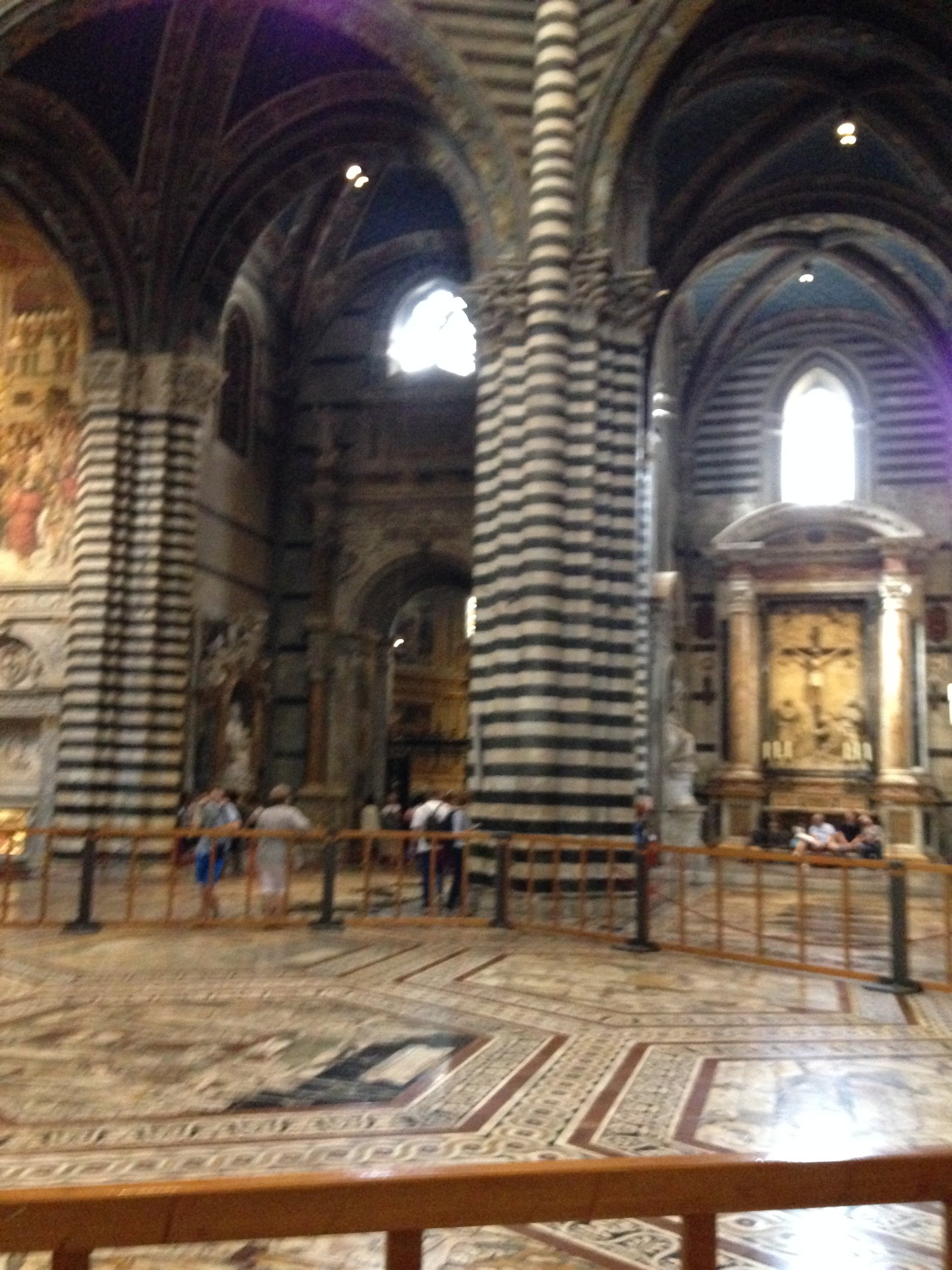 The Duomo of Siena Cathedral inside