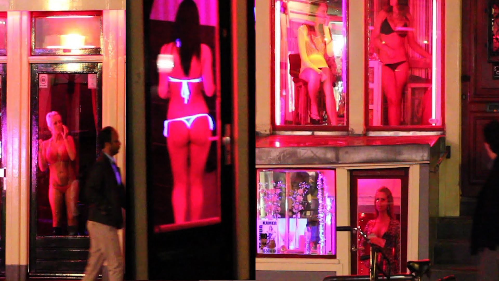 Returning to the Red Light District, we wanted to go in it but as soon as w...