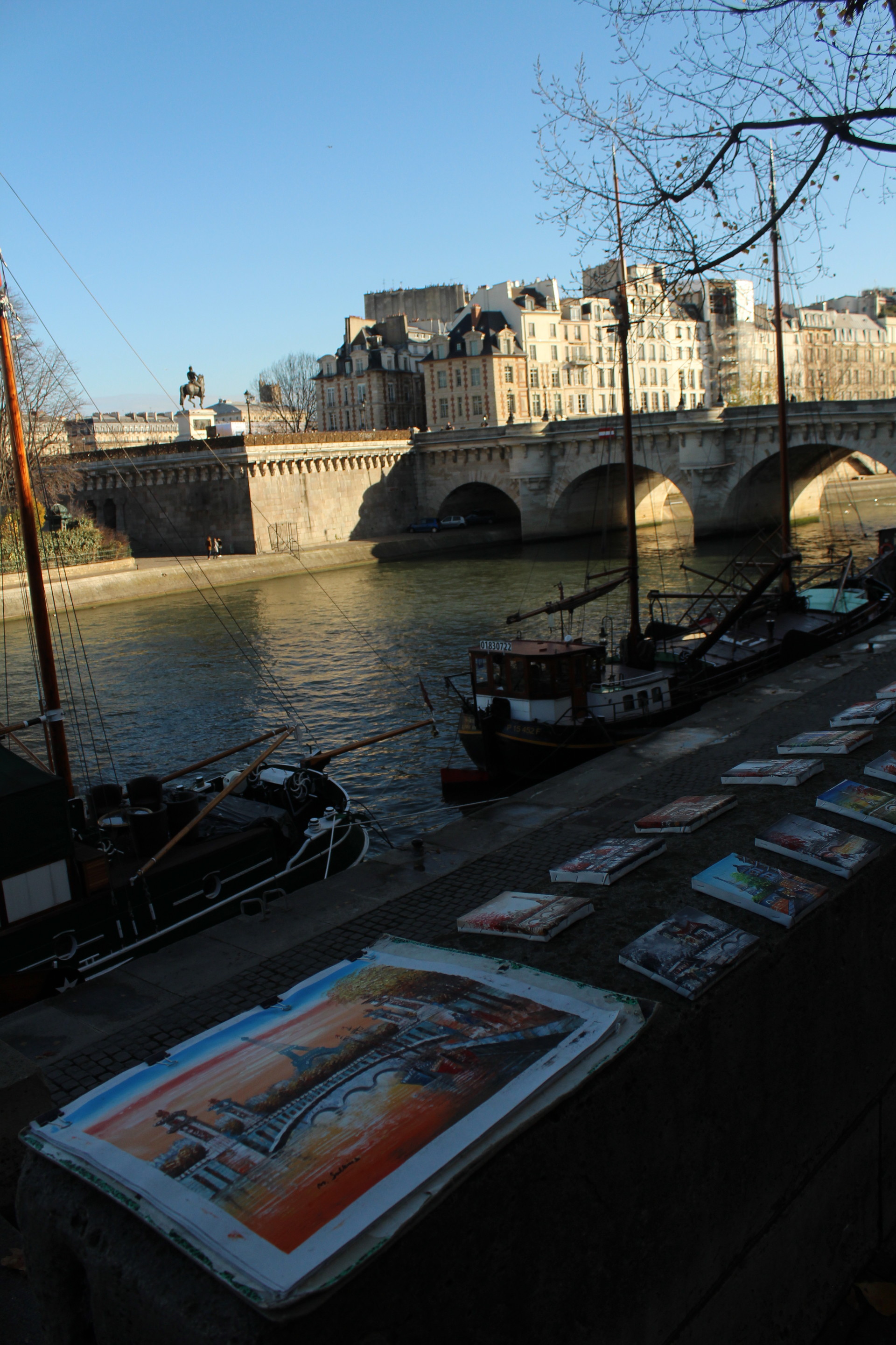 The new Pont des Arts