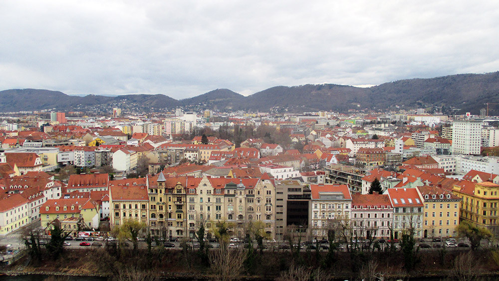 The view over Mur rivier