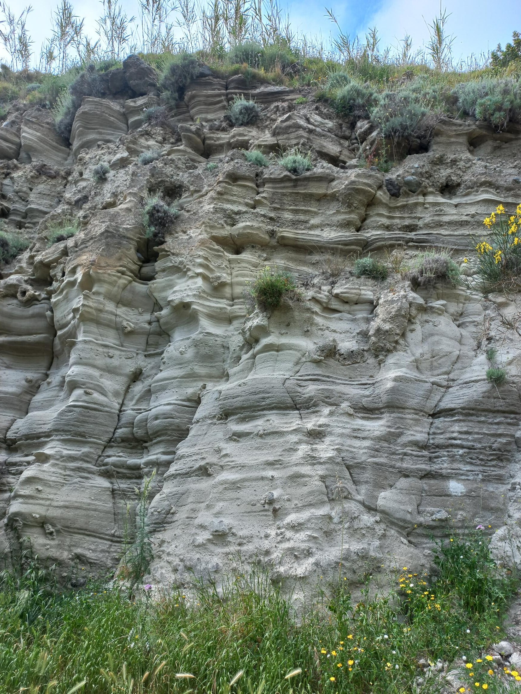 Tuffs near Sorgeto Bay, Ischia Island