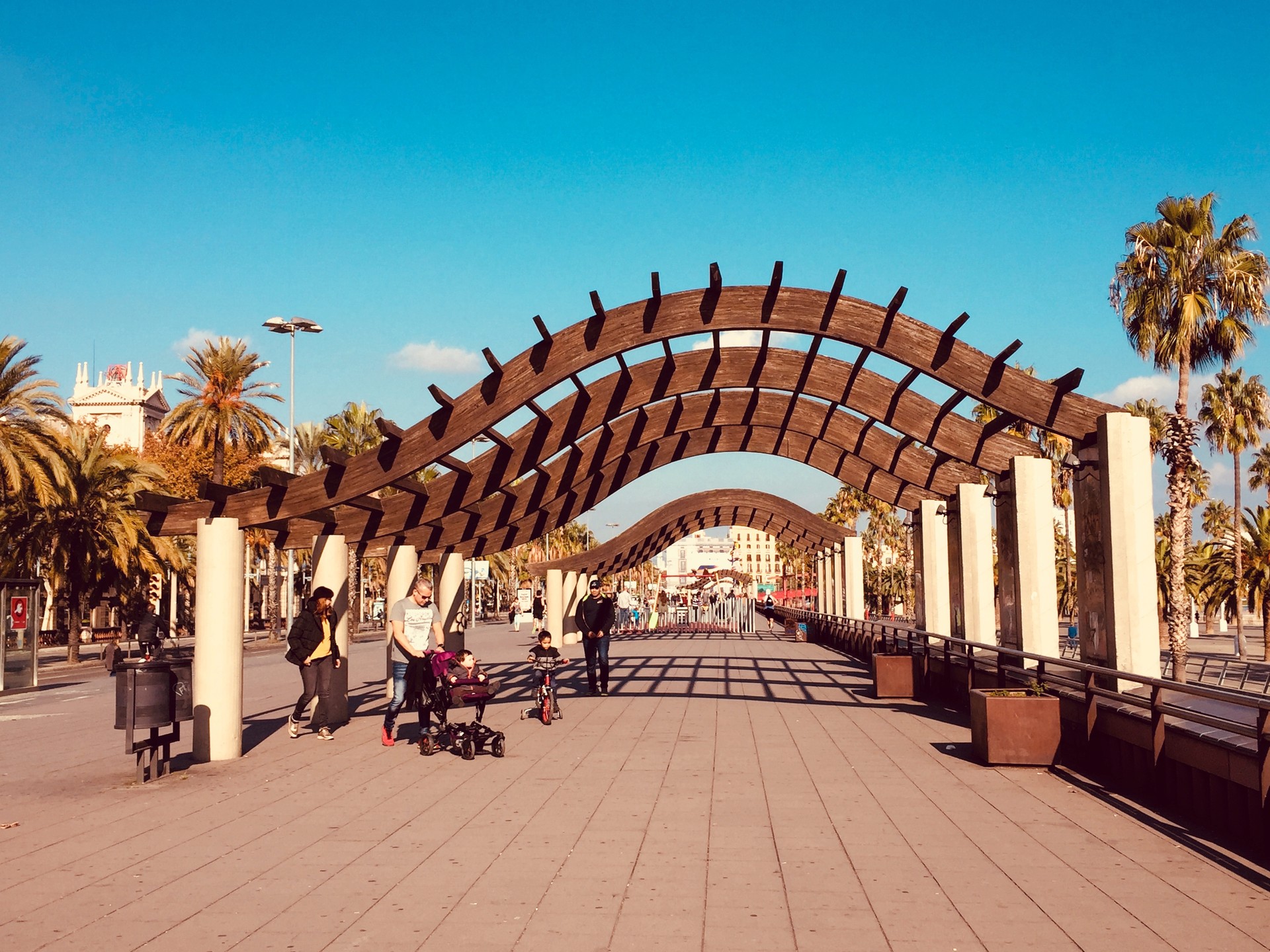 Turisteando en Barcelona