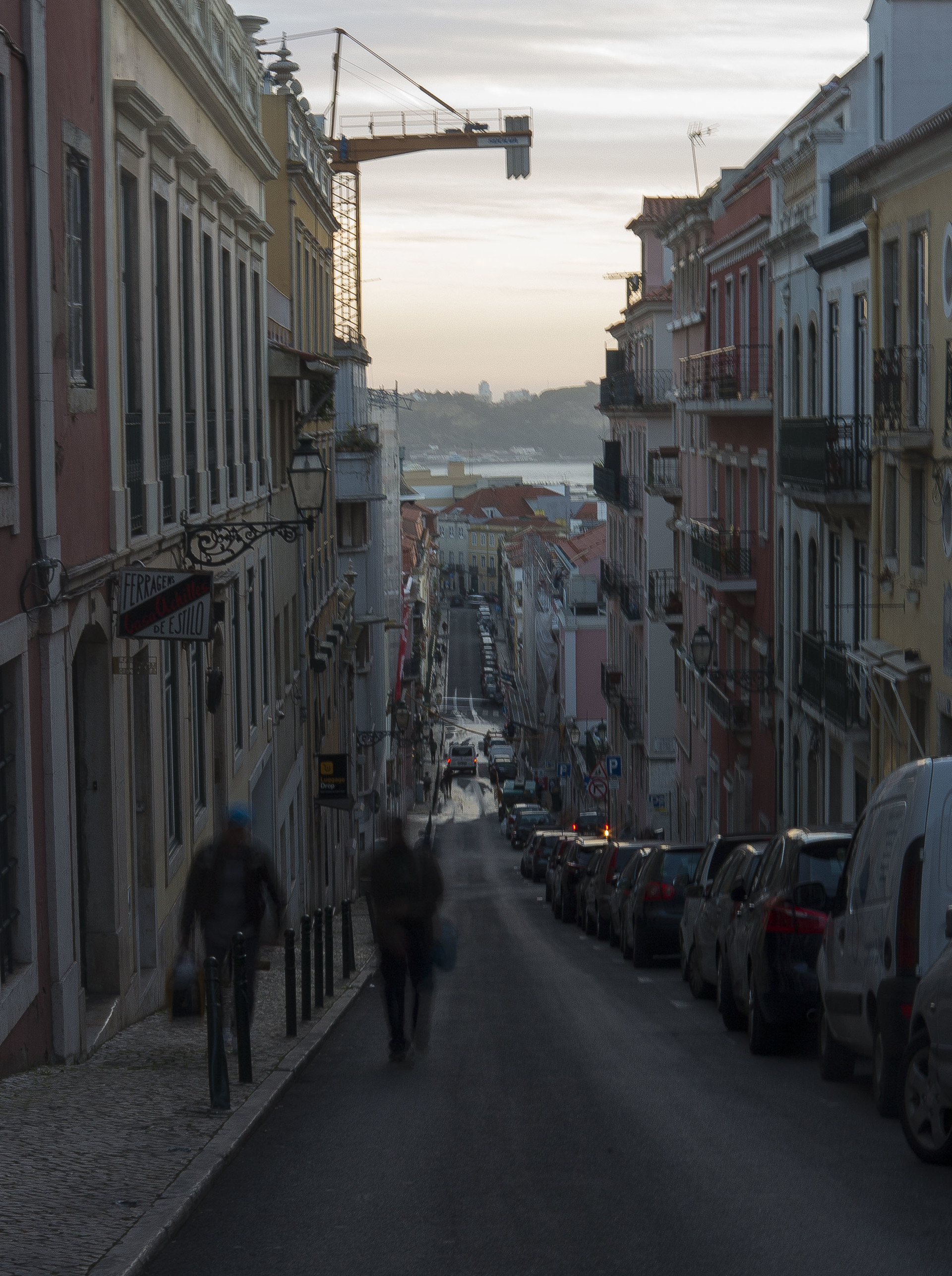 Two Guys Coming Home From Work