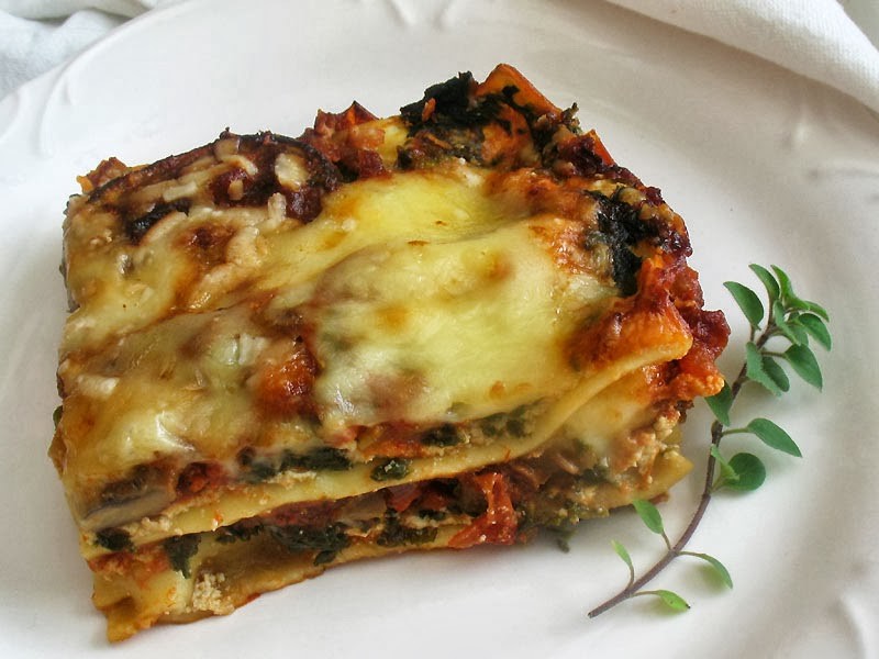 Vegetarian lasagna recipe | Erasmus recipes