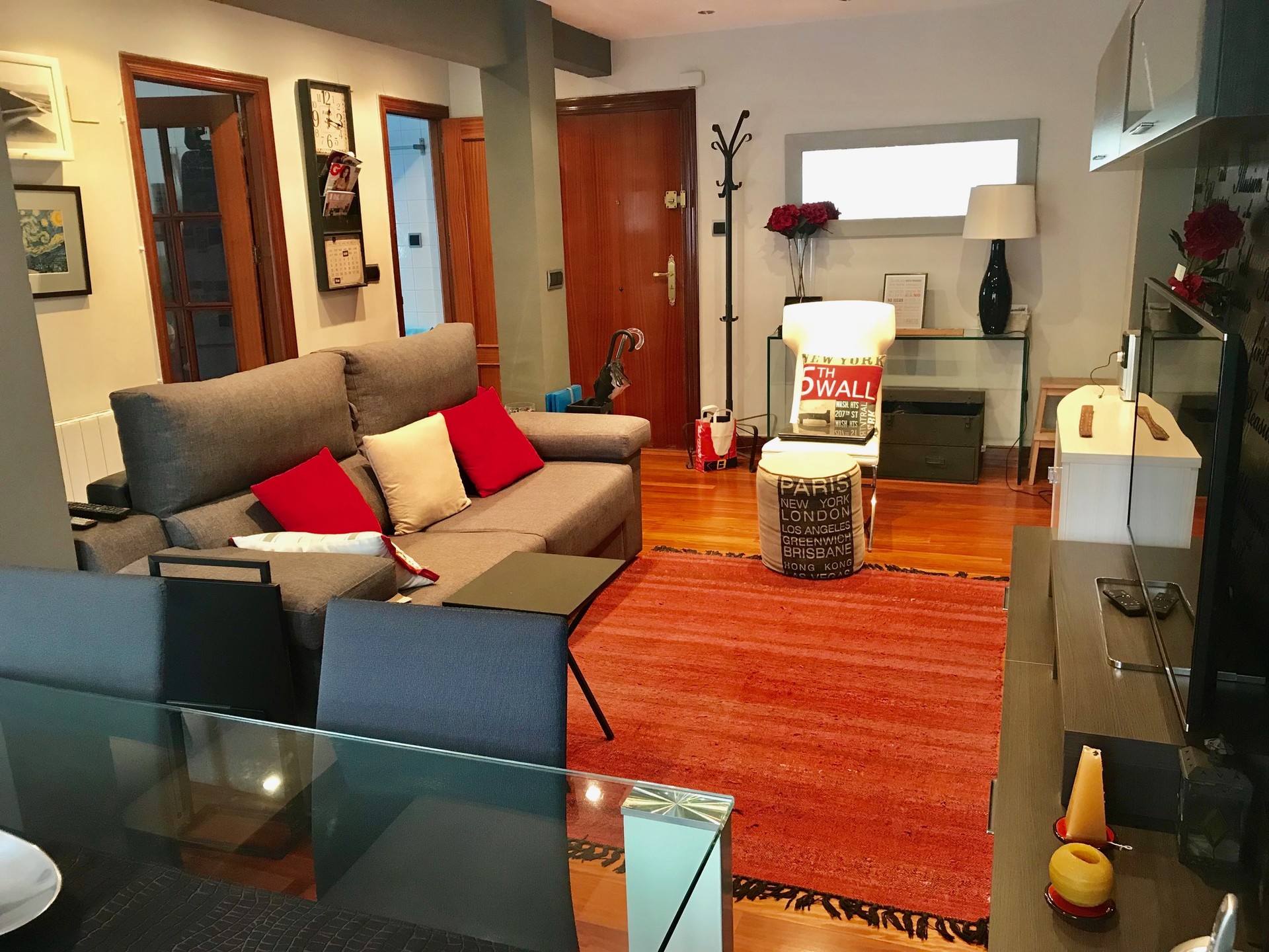 Very nice and cozy furnished apartment with terrace in Bilbao Flat