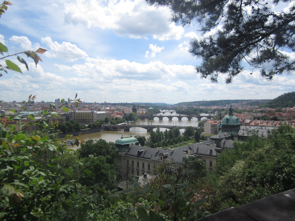 View from Letná Park.