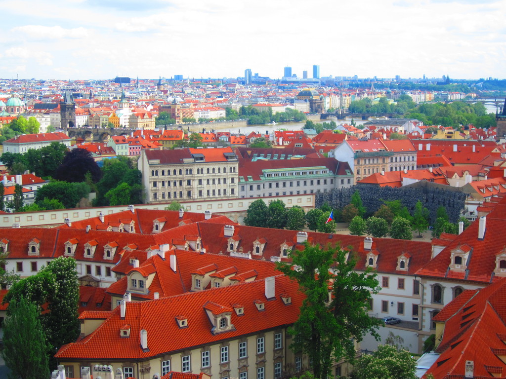 View from Prague castle.