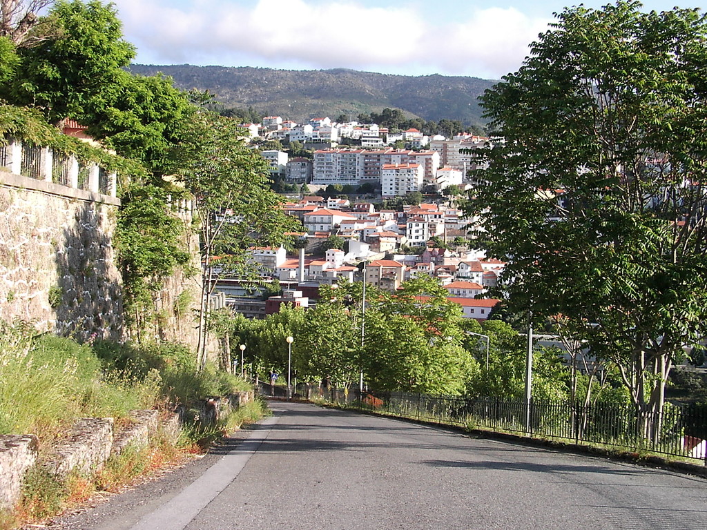 Vista da Residência da universidade