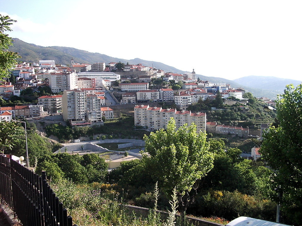 Vista da Residência da universidade