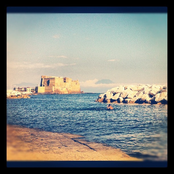 Vista del Castell dell'ovo
