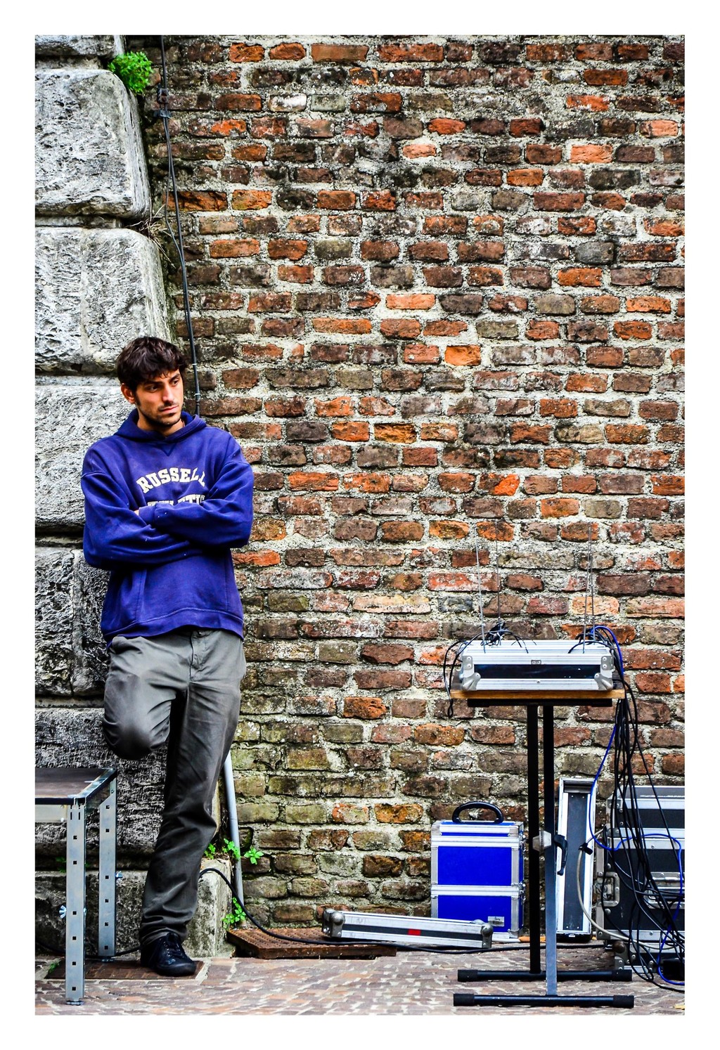 Waiting for music