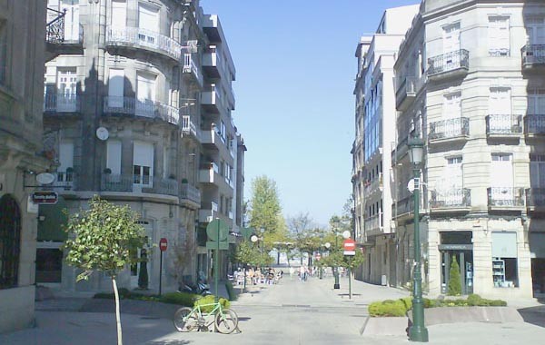 Zona peatonal Cerca de el Puerto