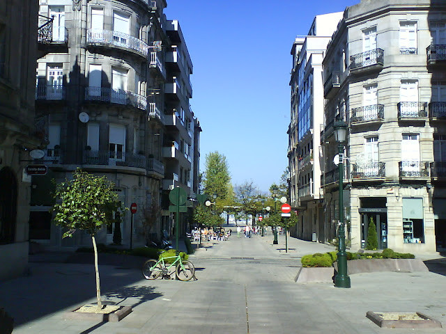 Zona peatonal Cerca de el Puerto